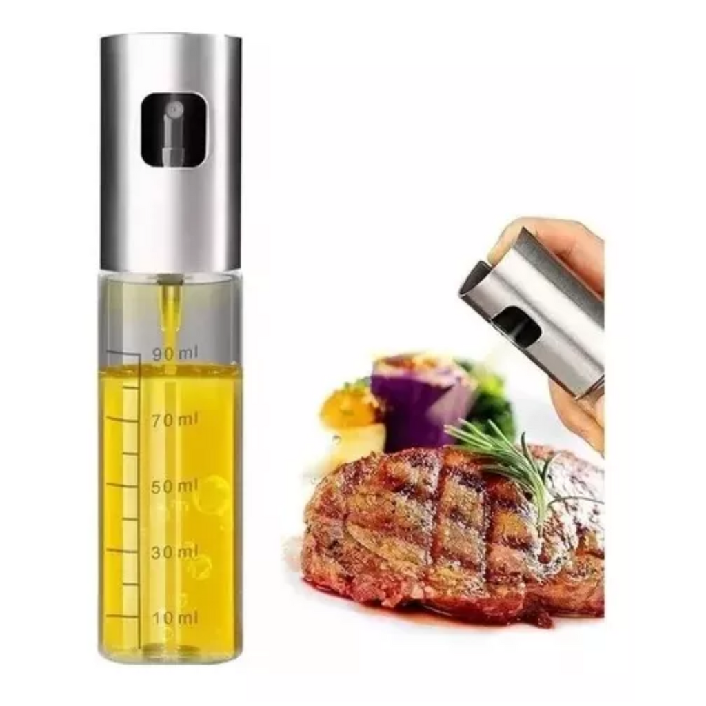 Dispensador De Aceite Spray Cocina, Aceite de oliva, ¡del tamaño adecuado!
