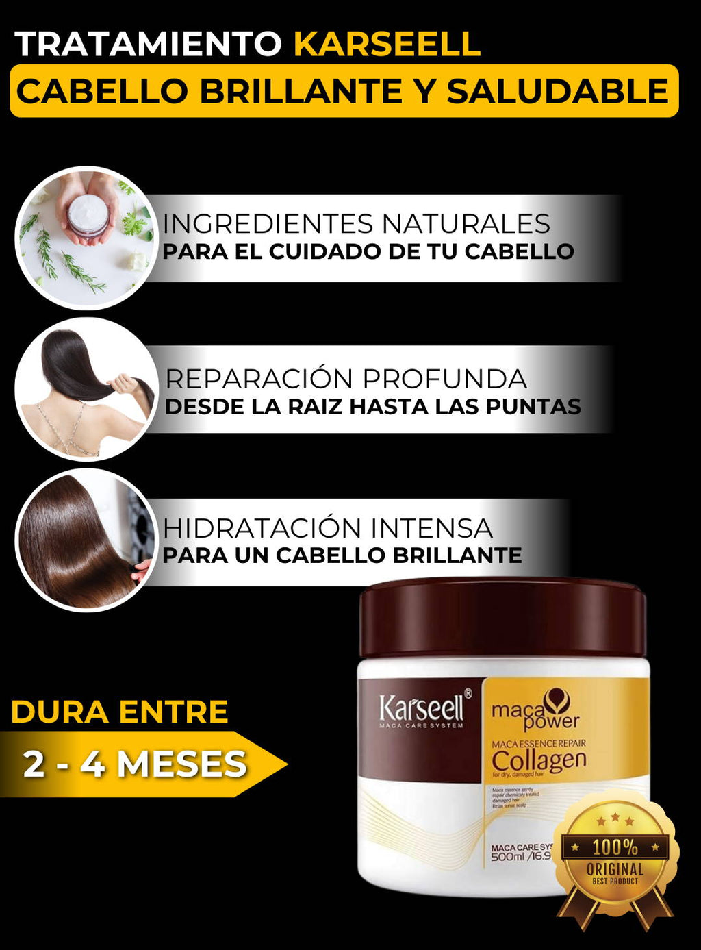 Mascarilla karseell Tratamiento 300ml